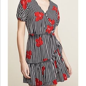 Madewell Bianca Wrap Ruffle Dress (Size 00)